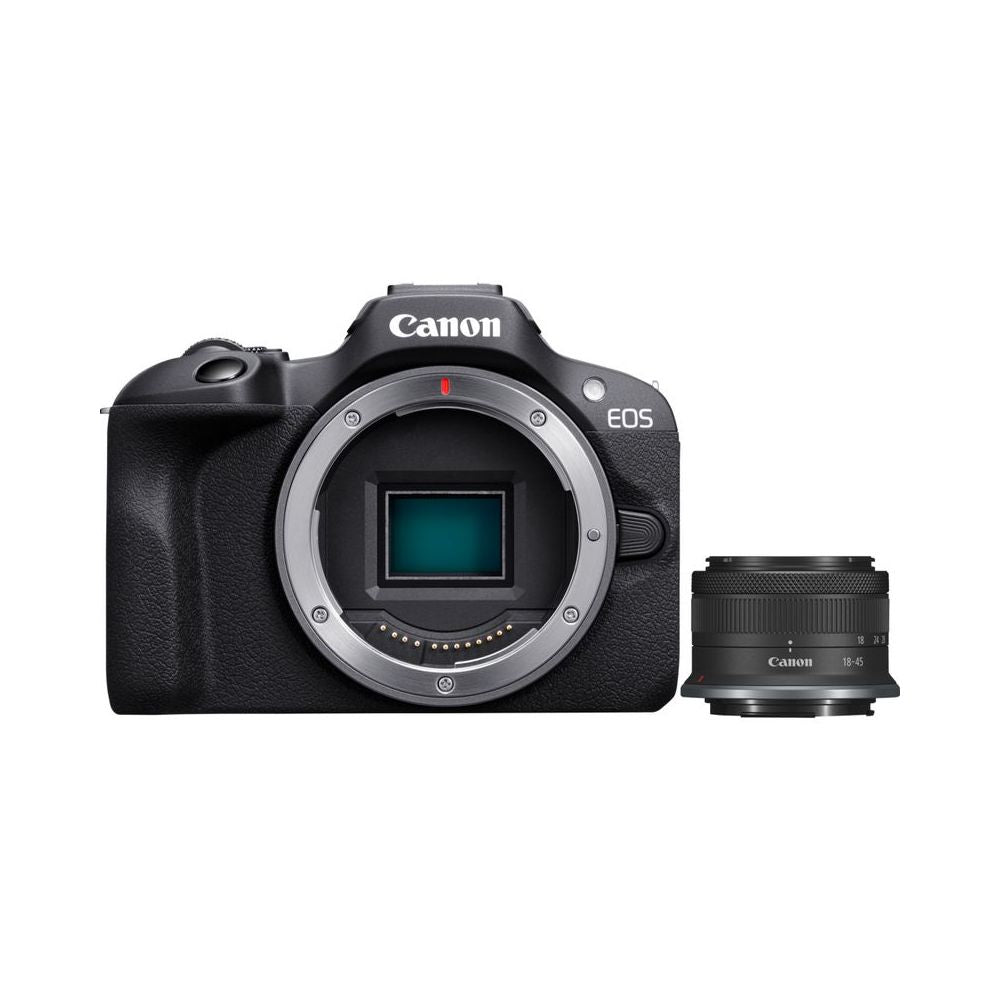 佳能 EOS R100 RF-S 18-45mm f/4.5-6.3 IS STM 鏡頭套裝 可換鏡相機（平行進口）